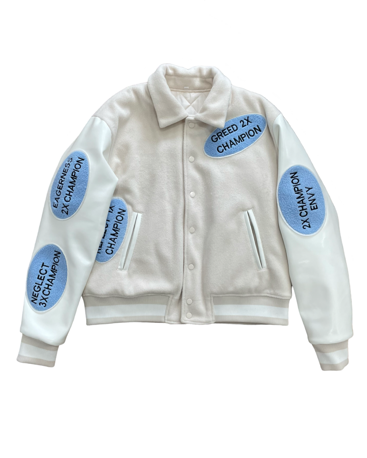 1 OF 1 "MONEY MAN" VARSITY JACKET