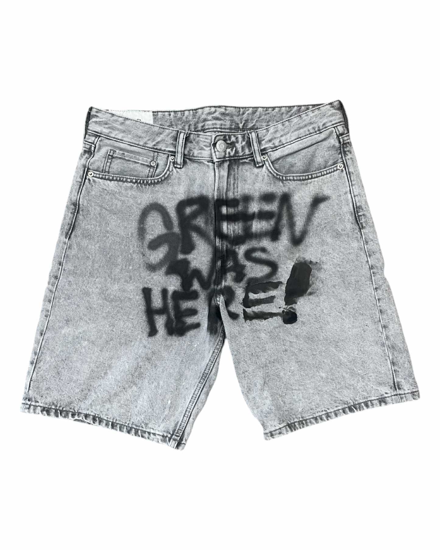 4 OF 7 REWORKED DENIM JORTS